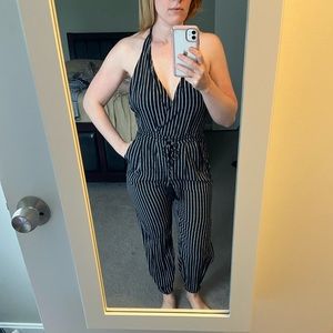 EUC Boutique halter jumpsuit